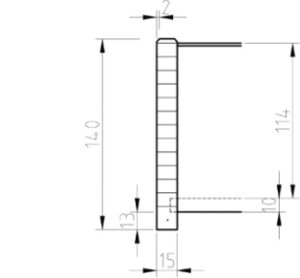 120mm-Einbau